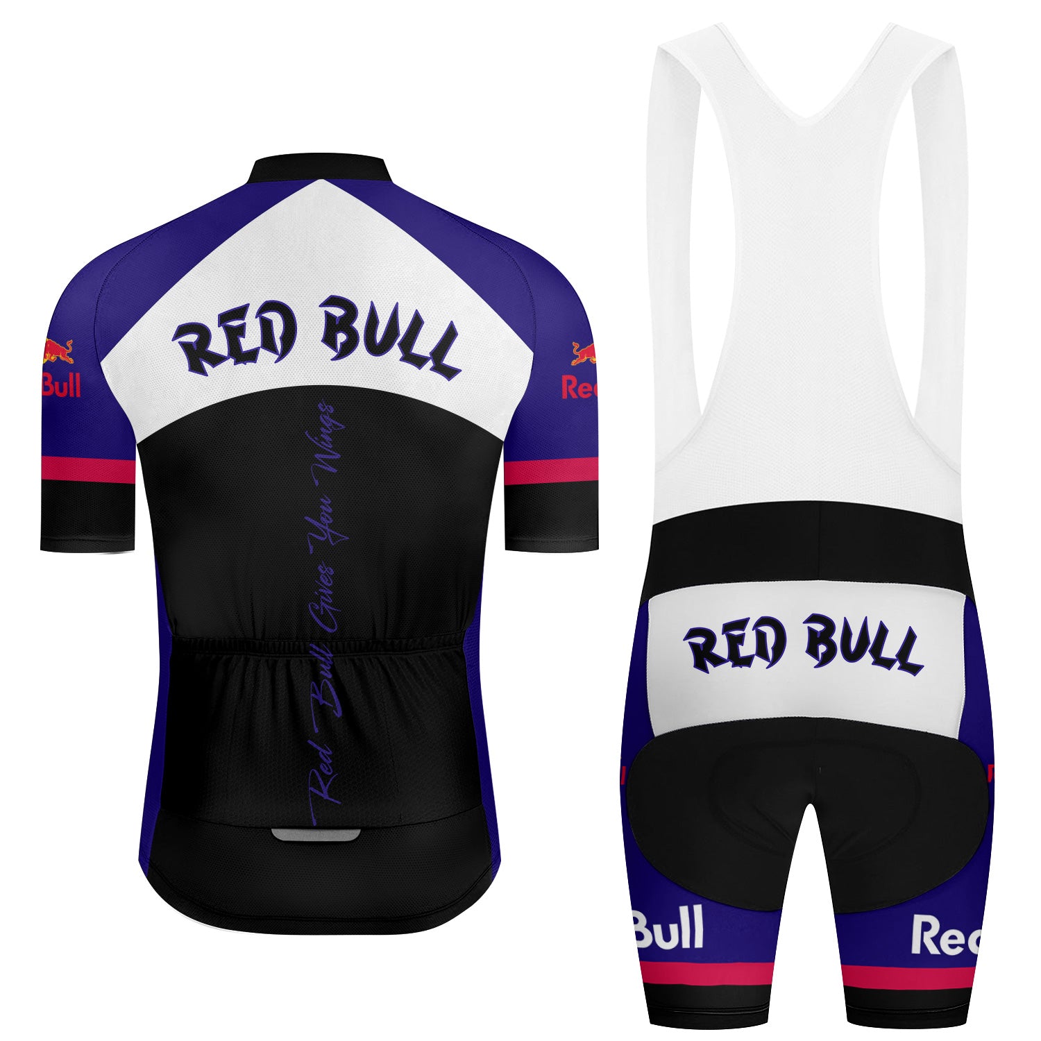 Red Bull Made To Chill Men's Cycling Jersey Set