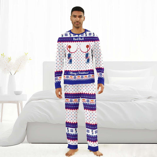 Red Bull Merry Chistmas Family Pajamas Set - Flexiquor.com