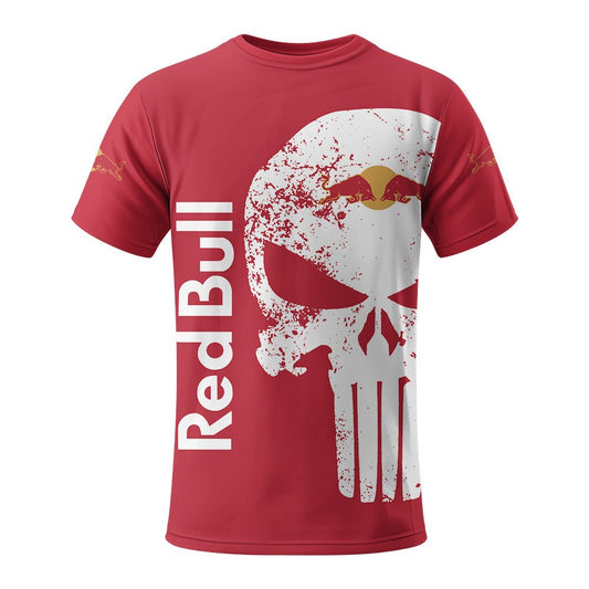 Red Bull Skull T-Shirt - Flexiquor.com