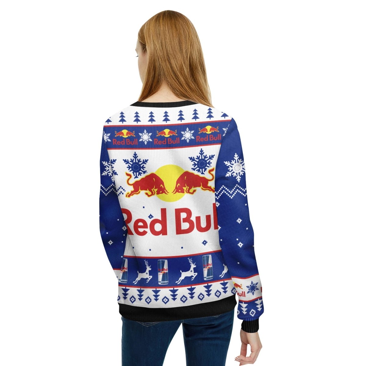 Red Bull Winter Xmas Ugly Sweater - Flexiquor.com