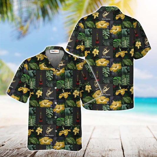 Remy Martin Flower Hawaiian Shirt - Flexiquor.com