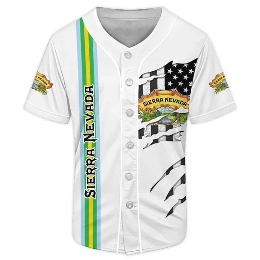 Sierra Nevada Claw Scratches Baseball Jersey - Flexiquor.com