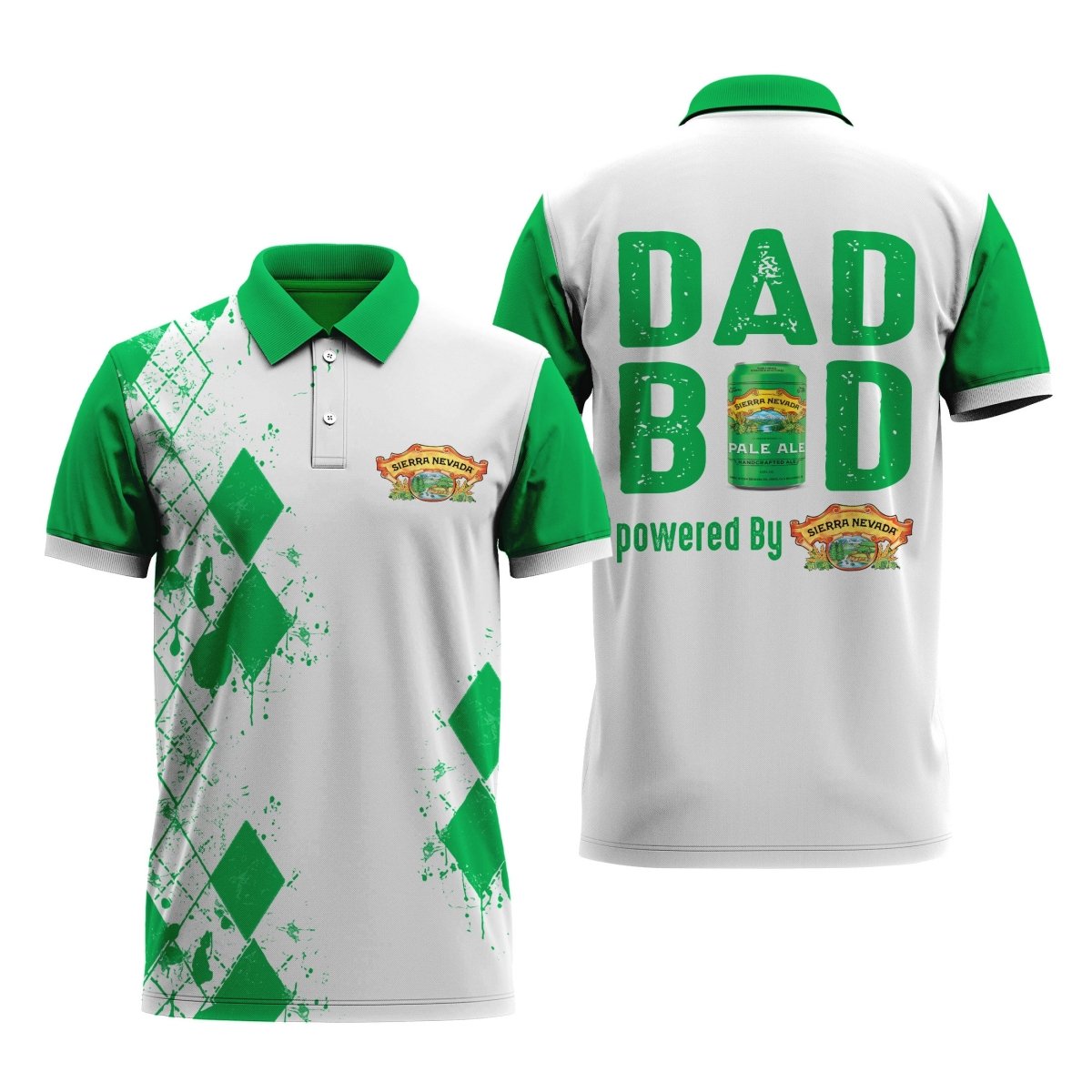 Sierra Nevada Diamond Dad Polo Shirt - Flexiquor.com