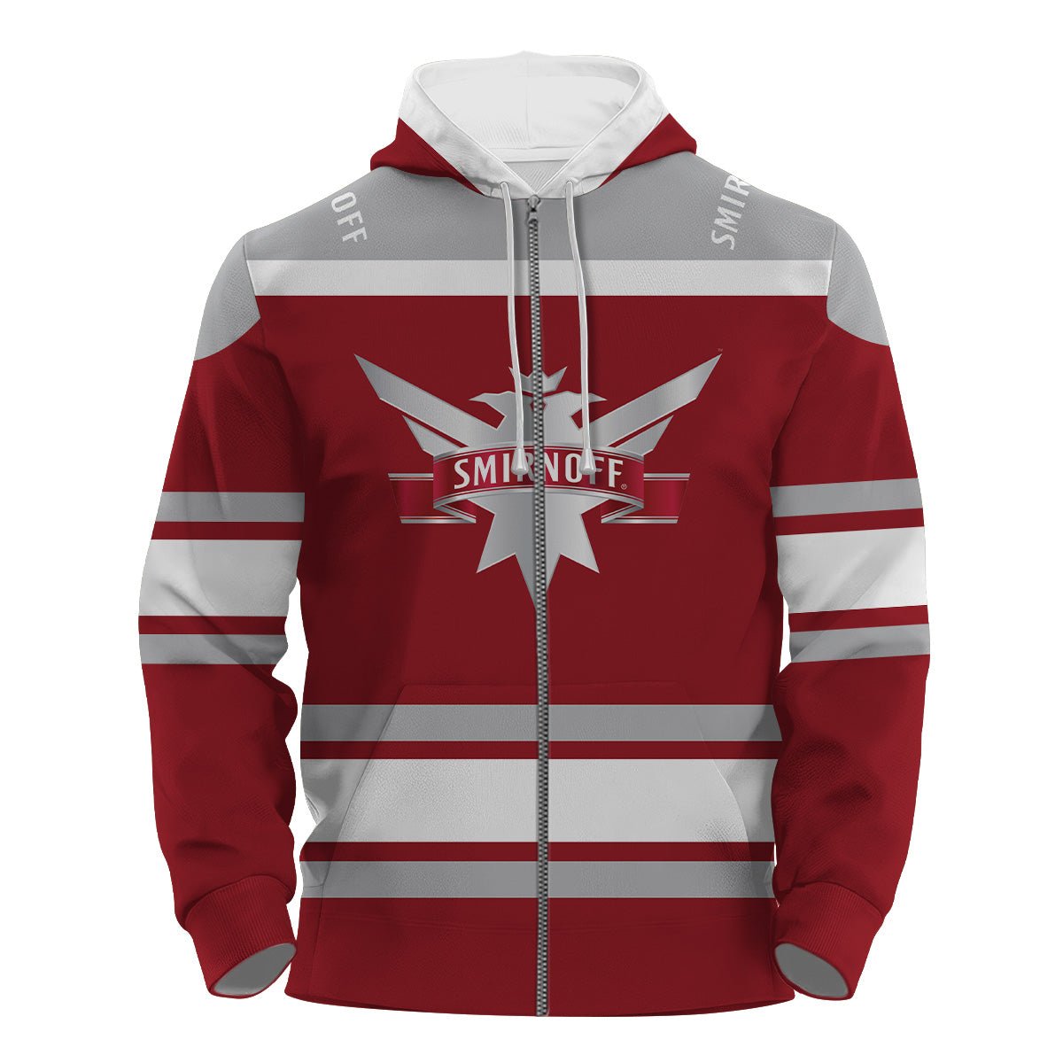 Smirnoff Basic Hoodie & Zip Hoodie - Flexiquor.com