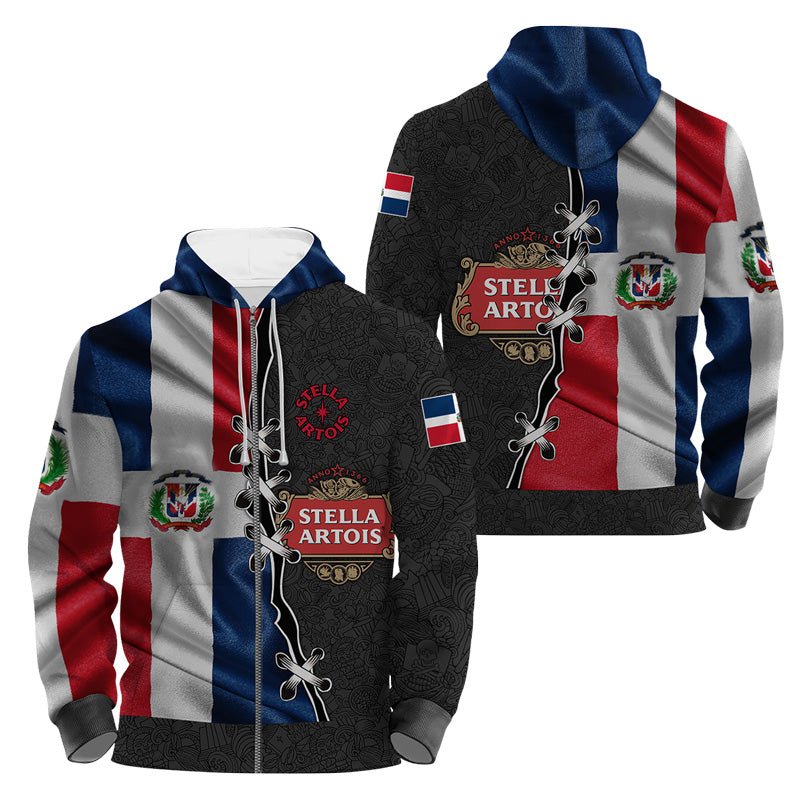 Stella Artois Dominican Hoodie & Zip Hoodie - Flexiquor.com