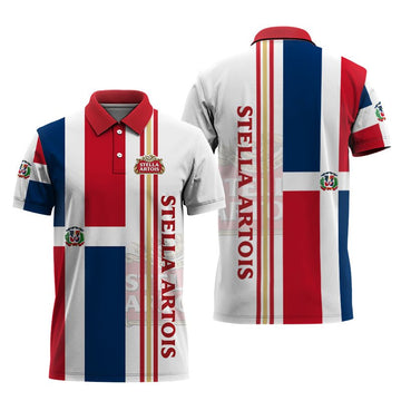 Stella Artois Island Nation Polo Shirt - Flexiquor.com