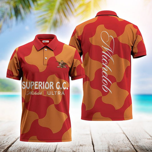 Superior Michelob Ultra Polo Shirt - Flexiquor.com