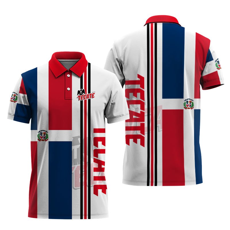 Tecate Island Nation Polo Shirt - Flexiquor.com