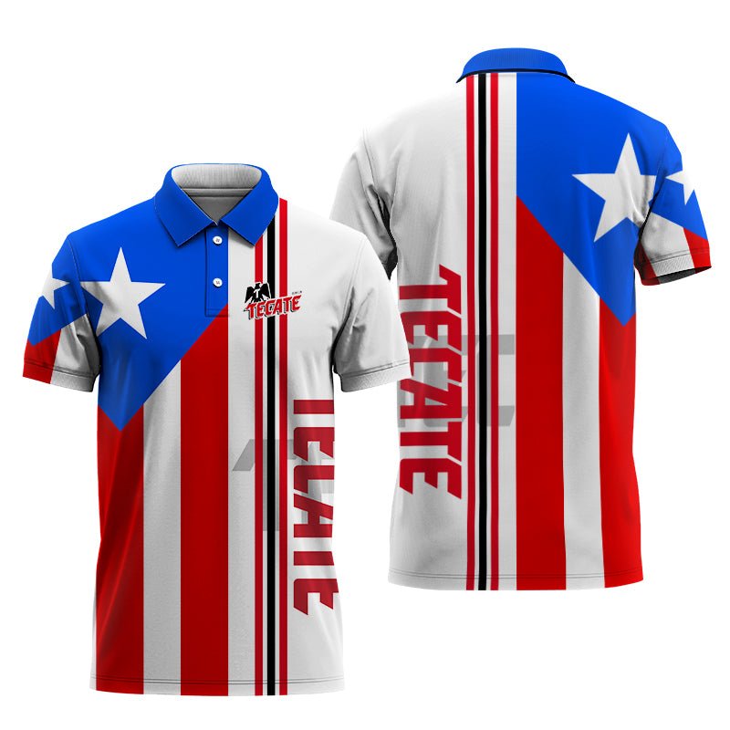 Tecate Puerto Rican Polo Shirt - Flexiquor.com