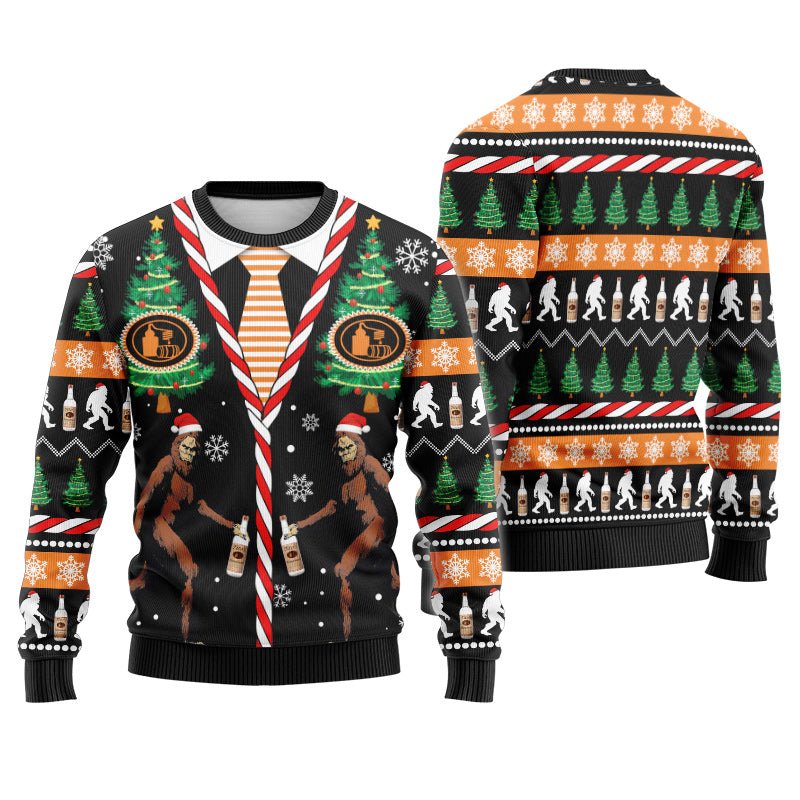 Tito's Christmas Bigfoot Ugly Sweater - Flexiquor.com