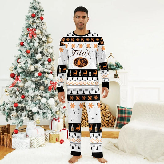 Tito's Christmas Holiday Family Pajamas Set - Flexiquor.com