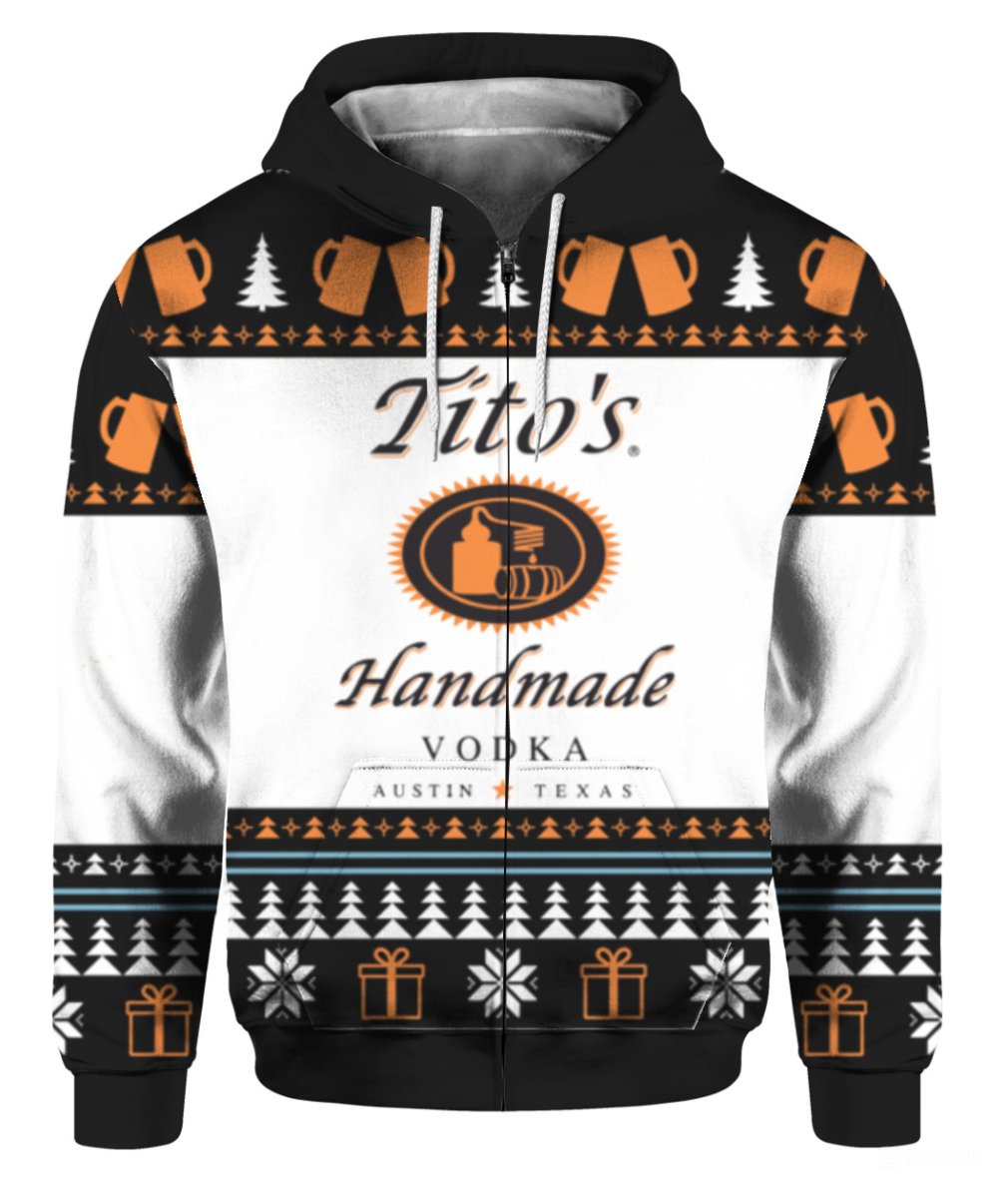 Tito's Christmas Hoodie & Zip Hoodie - Flexiquor.com