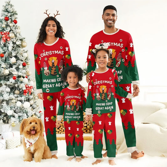 Tito's Making Christmas Great Again Family Pajamas Set - Flexiquor.com