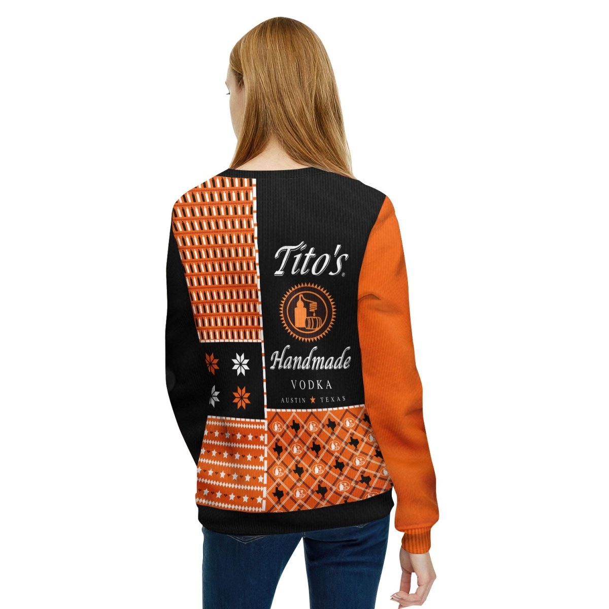 Tito's Retro Christmas Ugly Sweater - Flexiquor.com