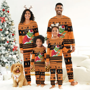 Tito's Santa Grinch Family Pajamas Set - Flexiquor.com