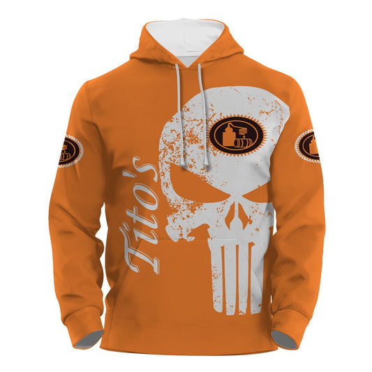 Tito's Skull Hoodie & Zip Hoodie - Flexiquor.com