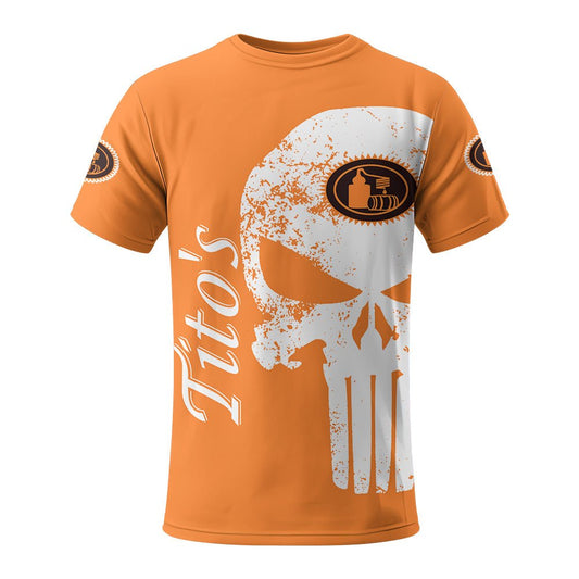 Tito's Skull T-Shirt - Flexiquor.com