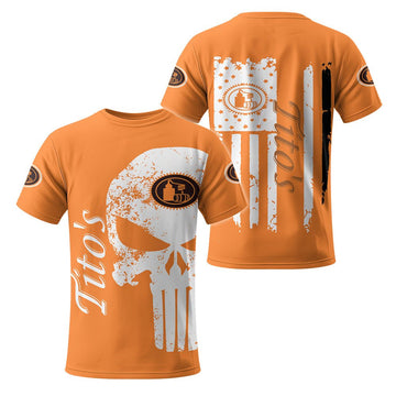 Tito's Skull T-Shirt - Flexiquor.com