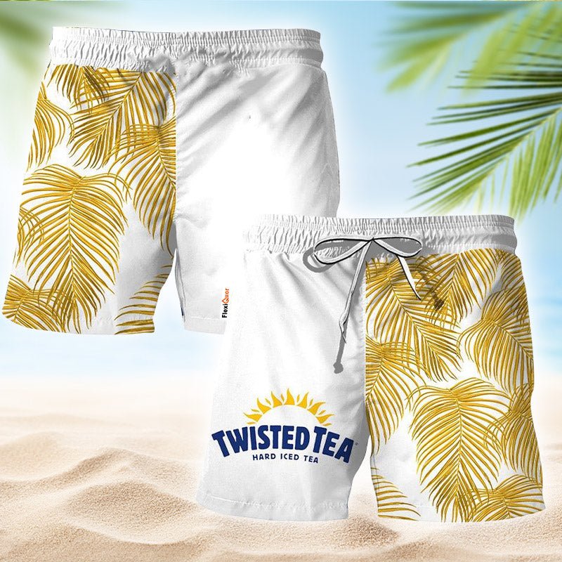 Twisted Tea Fern Swim Trunks - Flexiquor.com
