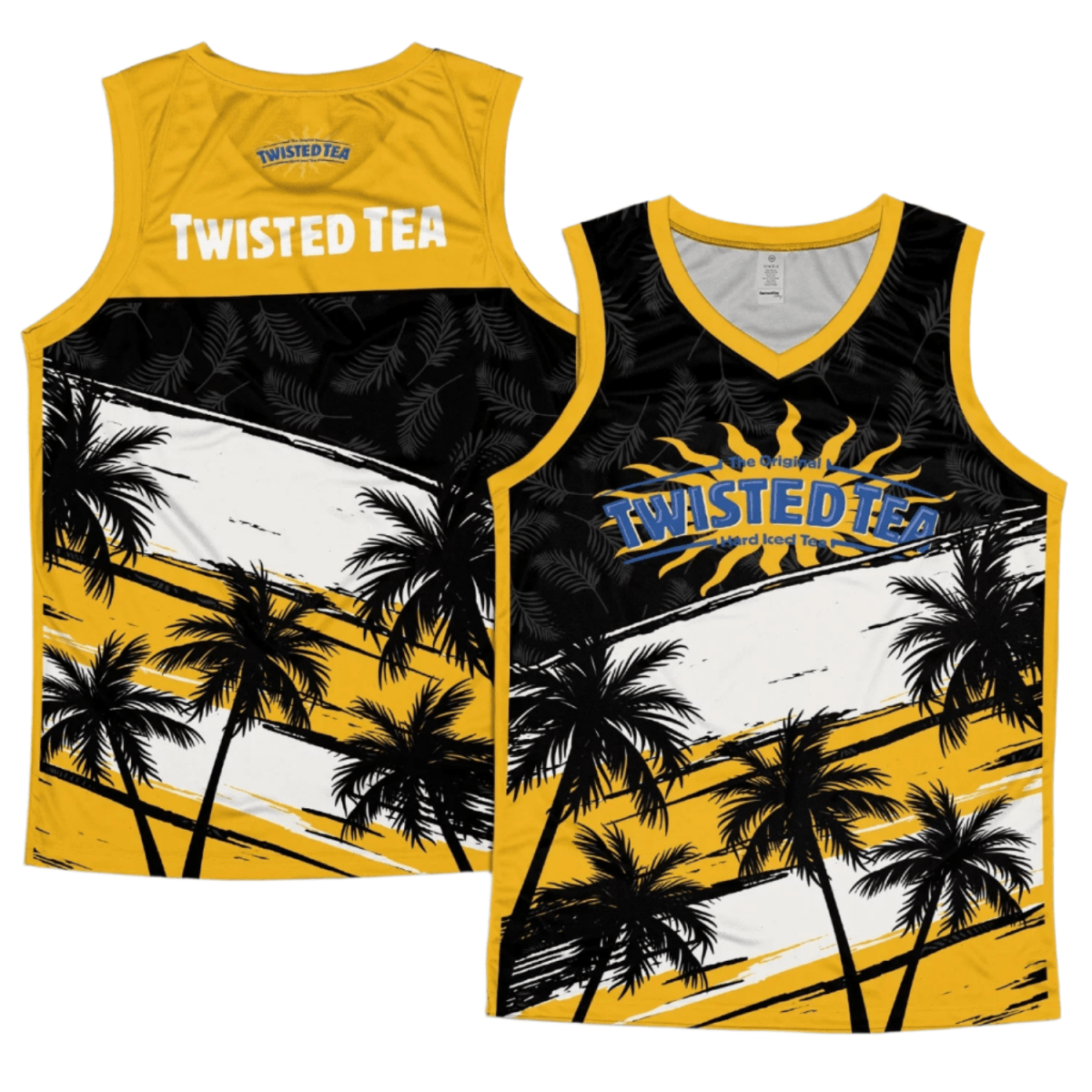 Twisted Tea Tropic Men's Tank Top - Flexiquor.com