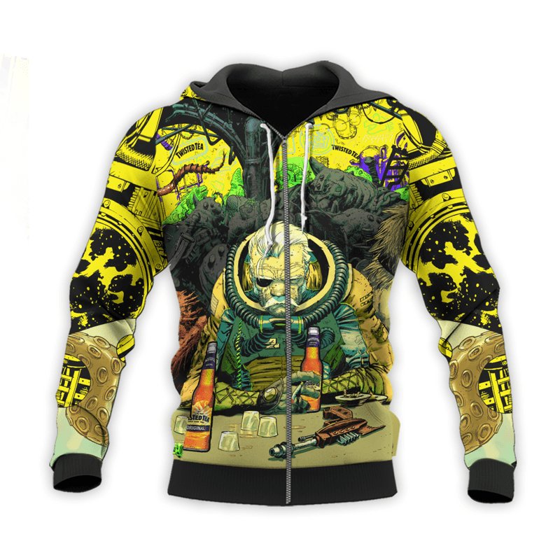 The Old Man Of Fear Agent Drink Twisted Tea Hoodie & Zip Hoodie - Flexiquor.com