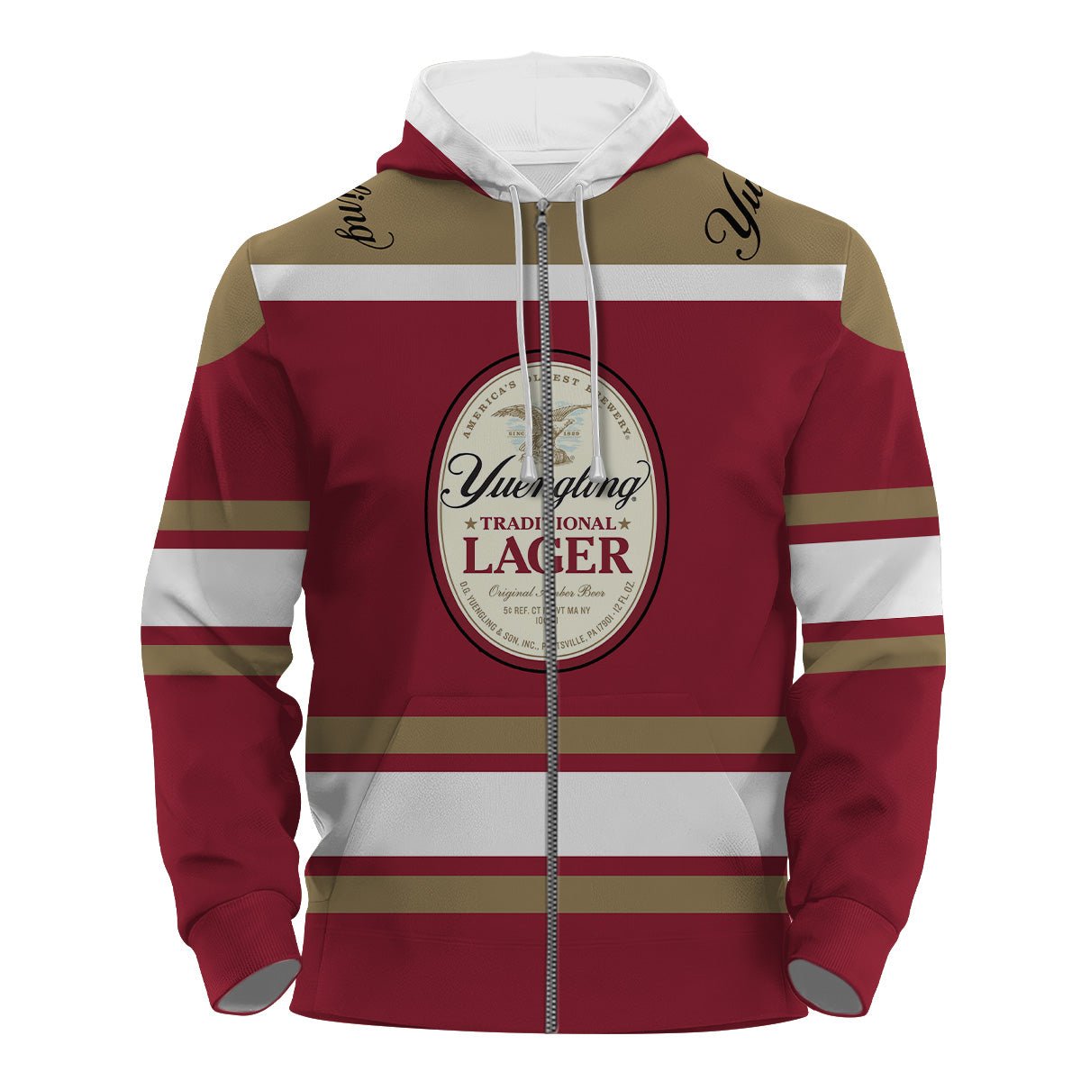 Yuengling Basic Hoodie & Zip Hoodie - Flexiquor.com