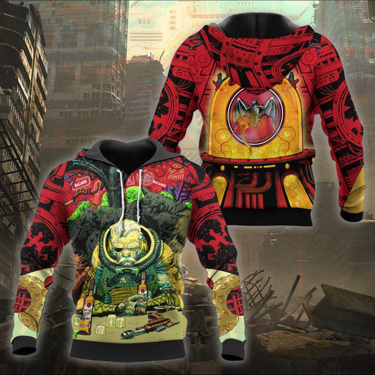 The Old Man Of Fear Agent Drink Bacardi Hoodie & Zip Hoodie - Flexiquor.com