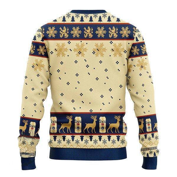 Breezy Coors Banquet Christmas Ugly Sweater