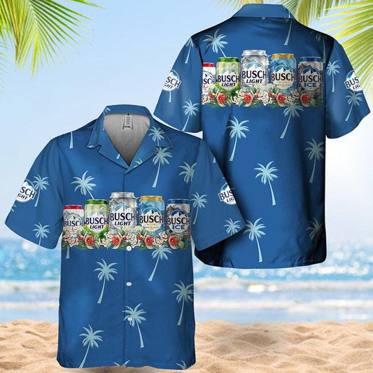 Busch Light Collection Hawaiian Shirt