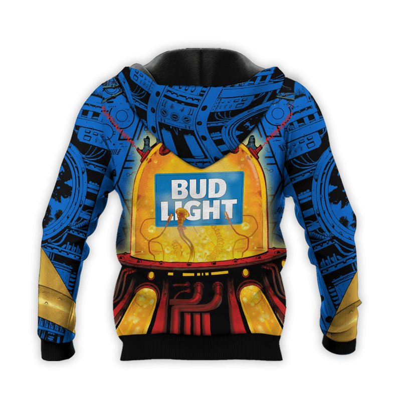 The Old Man Of Fear Agent Drink Bud Light Hoodie & Zip Hoodie - Flexiquor.com