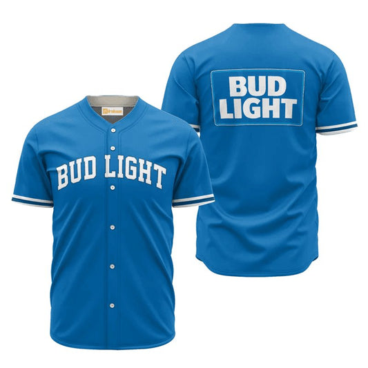 Bud Light Blue Basic Jersey Shirt - Flexiquor.com