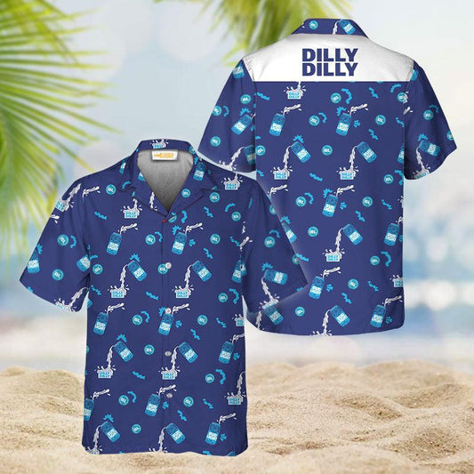 Beach Party Bud Light Dilly Dilly Hawaiian Shirt