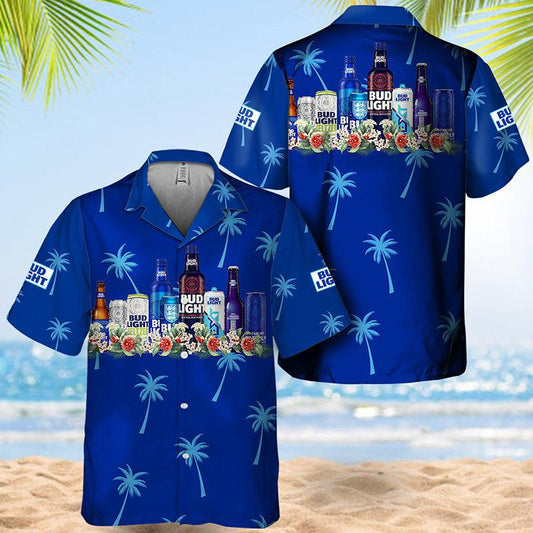 Bud Light Collection Hawaiian Shirt