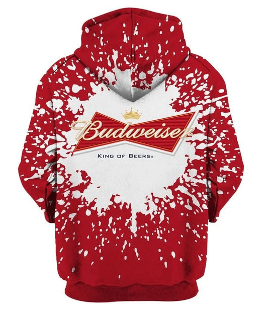 Budweiser King Of Beers Hoodie - Flexiquor.com