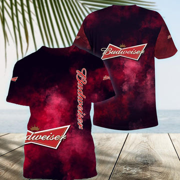 Budweiser Colorful Smoke T-Shirt