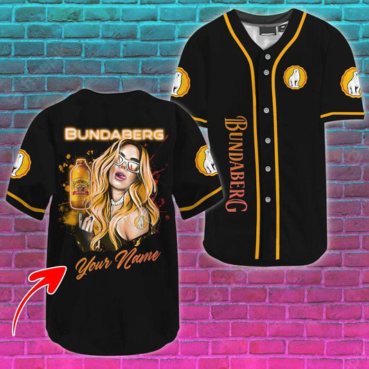Personalized The Girl Like Bundaberg Baseball Jersey
