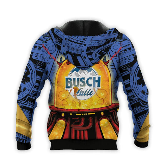 The Old Man Of Fear Agent Drink Busch Latte Hoodie & Zip Hoodie - Flexiquor.com