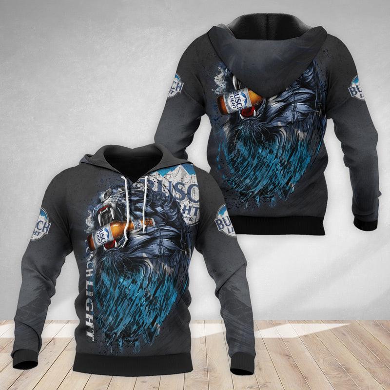 The Roaring Lion Busch Light Hoodie & Zip Hoodie - Flexiquor.com