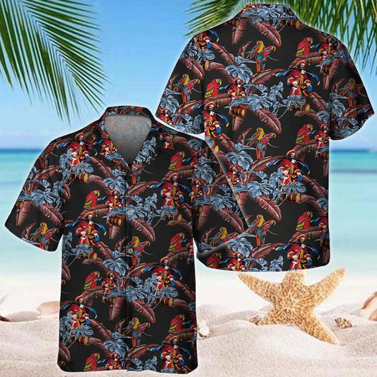 Captain Morgan Parrot Hawaiian Shirt