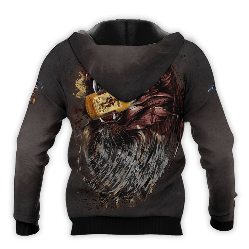 The Roaring Lion Captain Morgan Hoodie & Zip Hoodie - Flexiquor.com