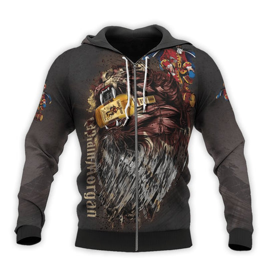 The Roaring Lion Captain Morgan Hoodie & Zip Hoodie - Flexiquor.com