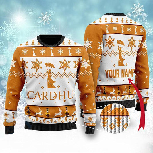 Cardhu Whiskey Ugly Christmas Sweater