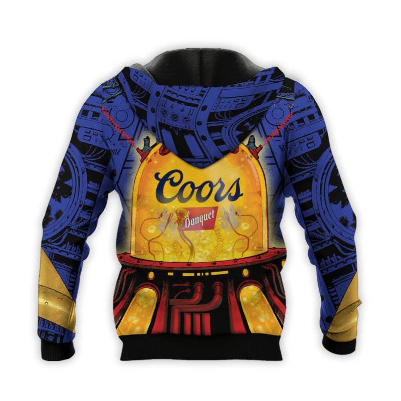 The Old Man Of Fear Agent Drink Coors Banquet Hoodie & Zip Hoodie - Flexiquor.com