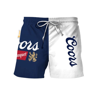 Coors Banquet Basic Swim Trunks - Flexiquor.com