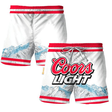 Coors Light Mountain Swim Trunks - Flexiquor.com