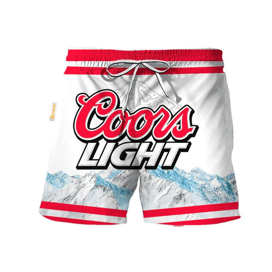 Coors Light Mountain Swim Trunks - Flexiquor.com