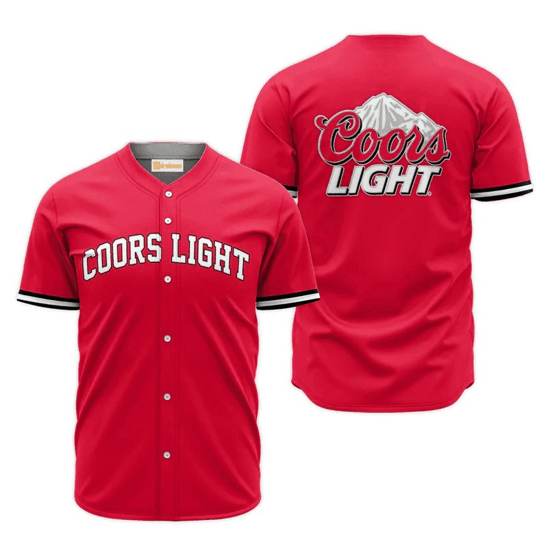 Coors Light Red Jersey Shirt - Flexiquor.com