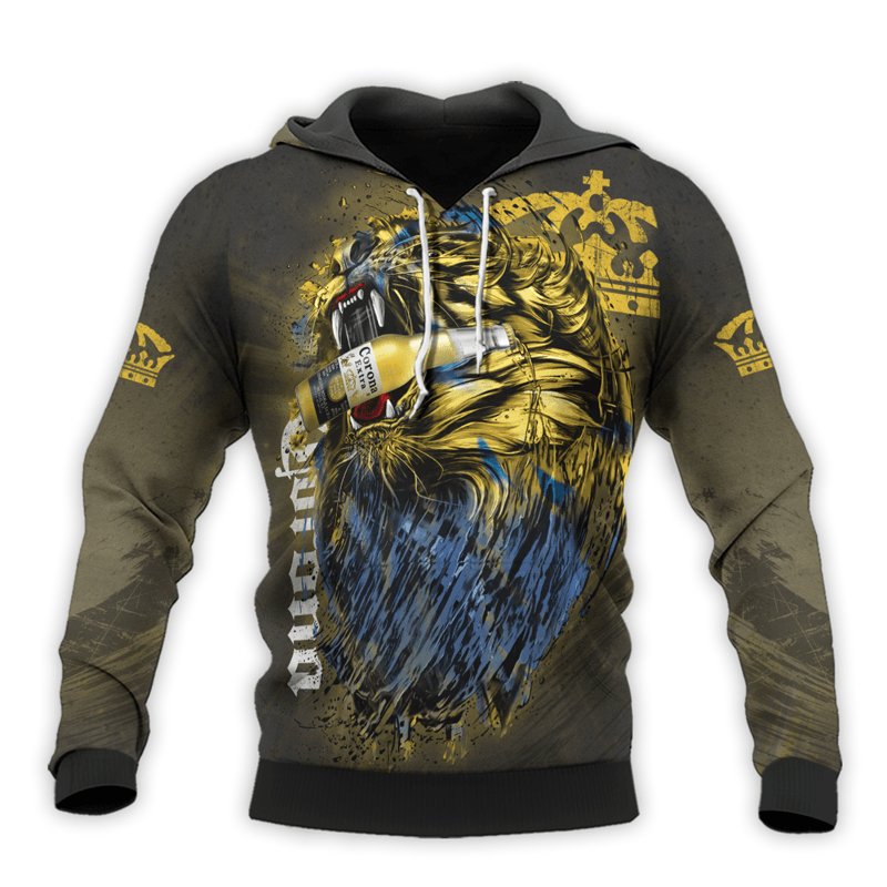 The Roaring Lion Corona Extra Hoodie & Zip Hoodie - Flexiquor.com