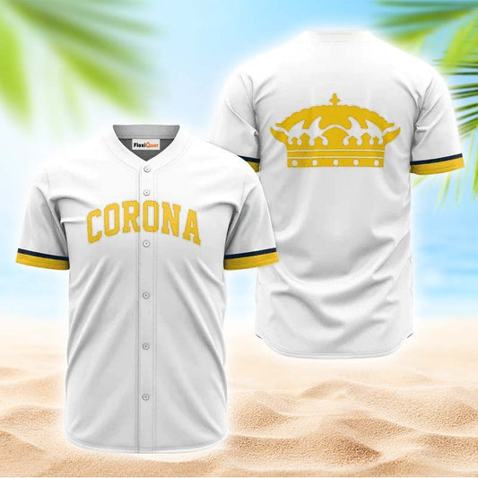 Corona Extra White Jersey Shirt - Flexiquor.com