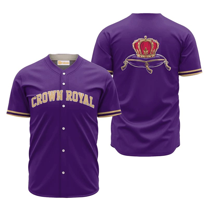 Crown Royal Purple Basic Jersey Shirt - Flexiquor.com